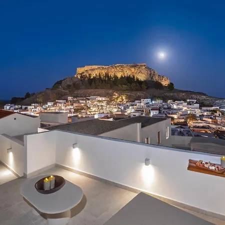 Noema Lindos - Athena Apartment Exterior foto